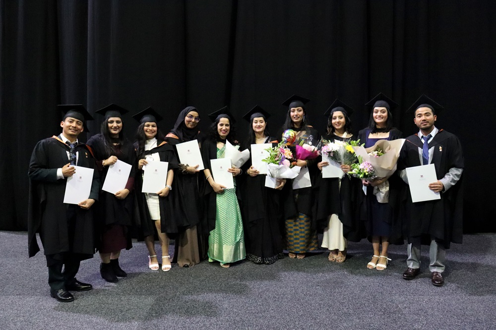 Masters of Agriculture and Food Sciences student at 2024 mid-year graduation in Hobart