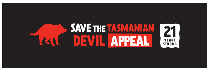 Save the Tasmanian Devil Appeal 21st Anniversary Logo