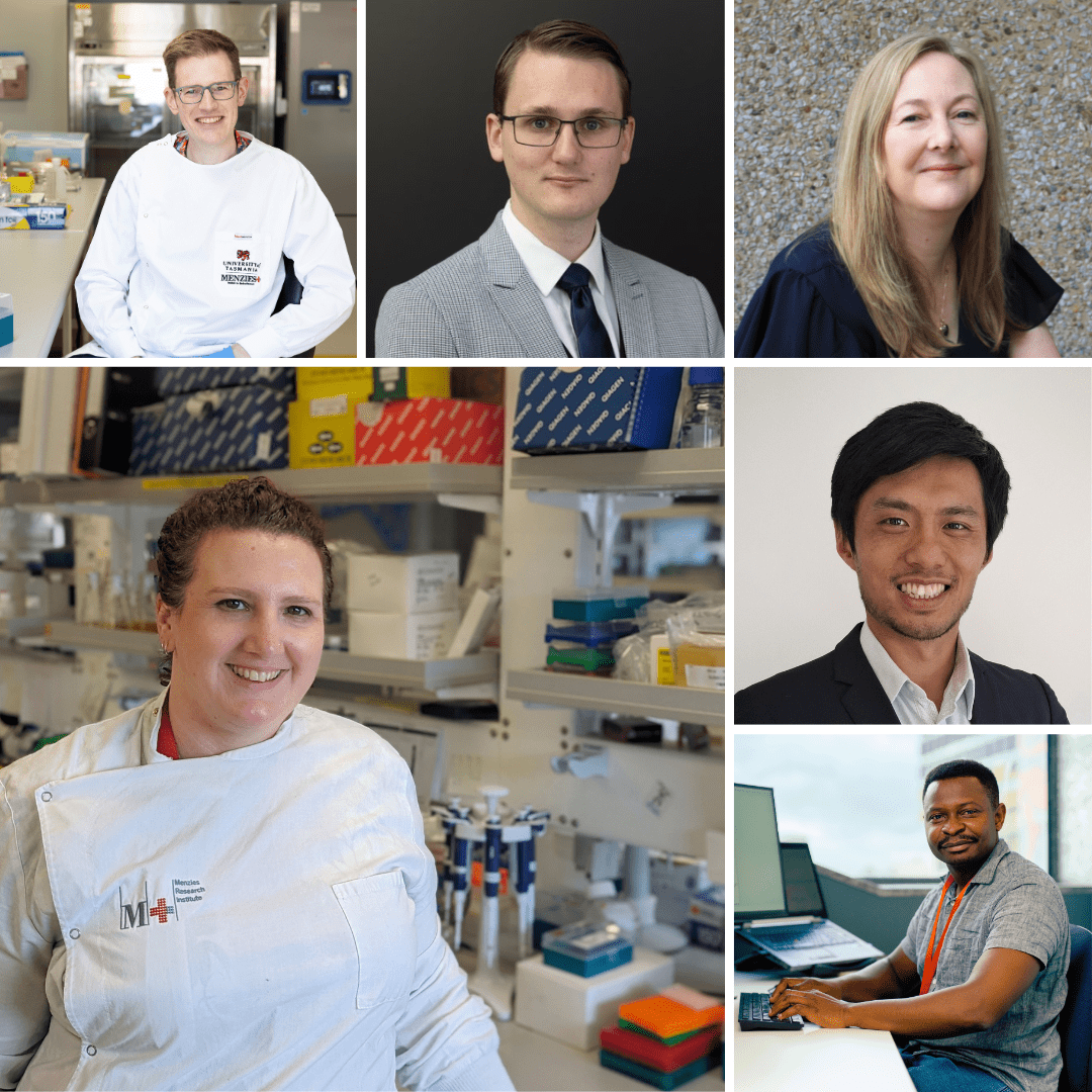 Six people who have received MS Australia research grants 2025