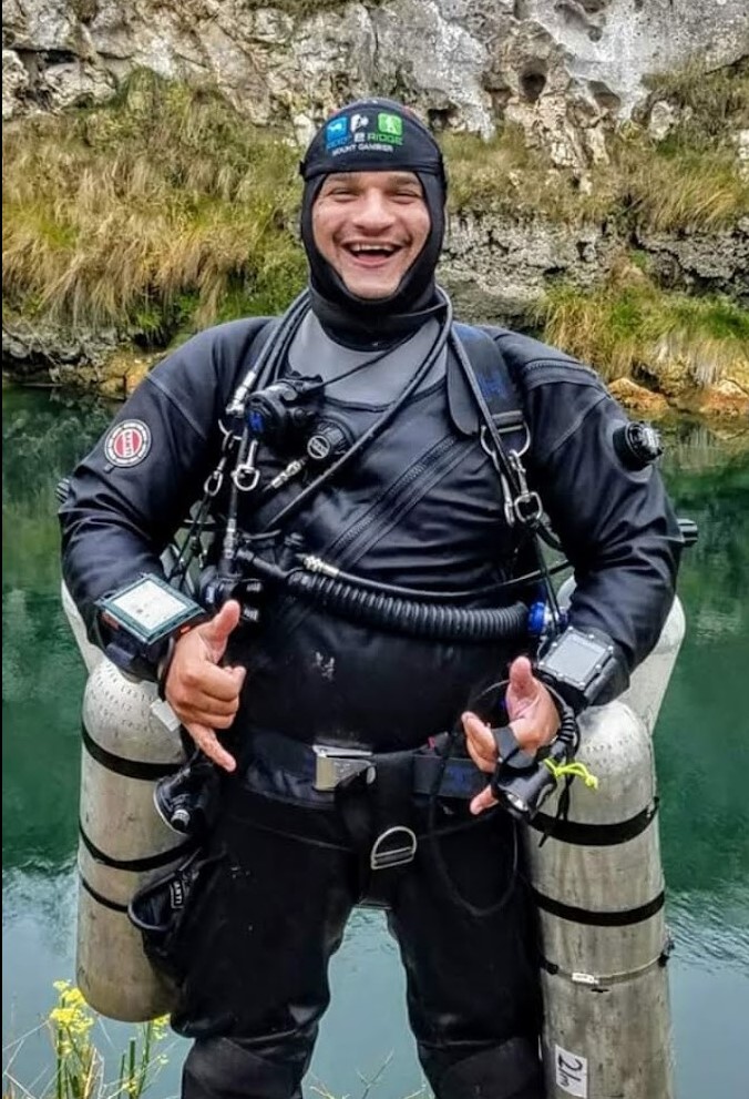 David Page scuba