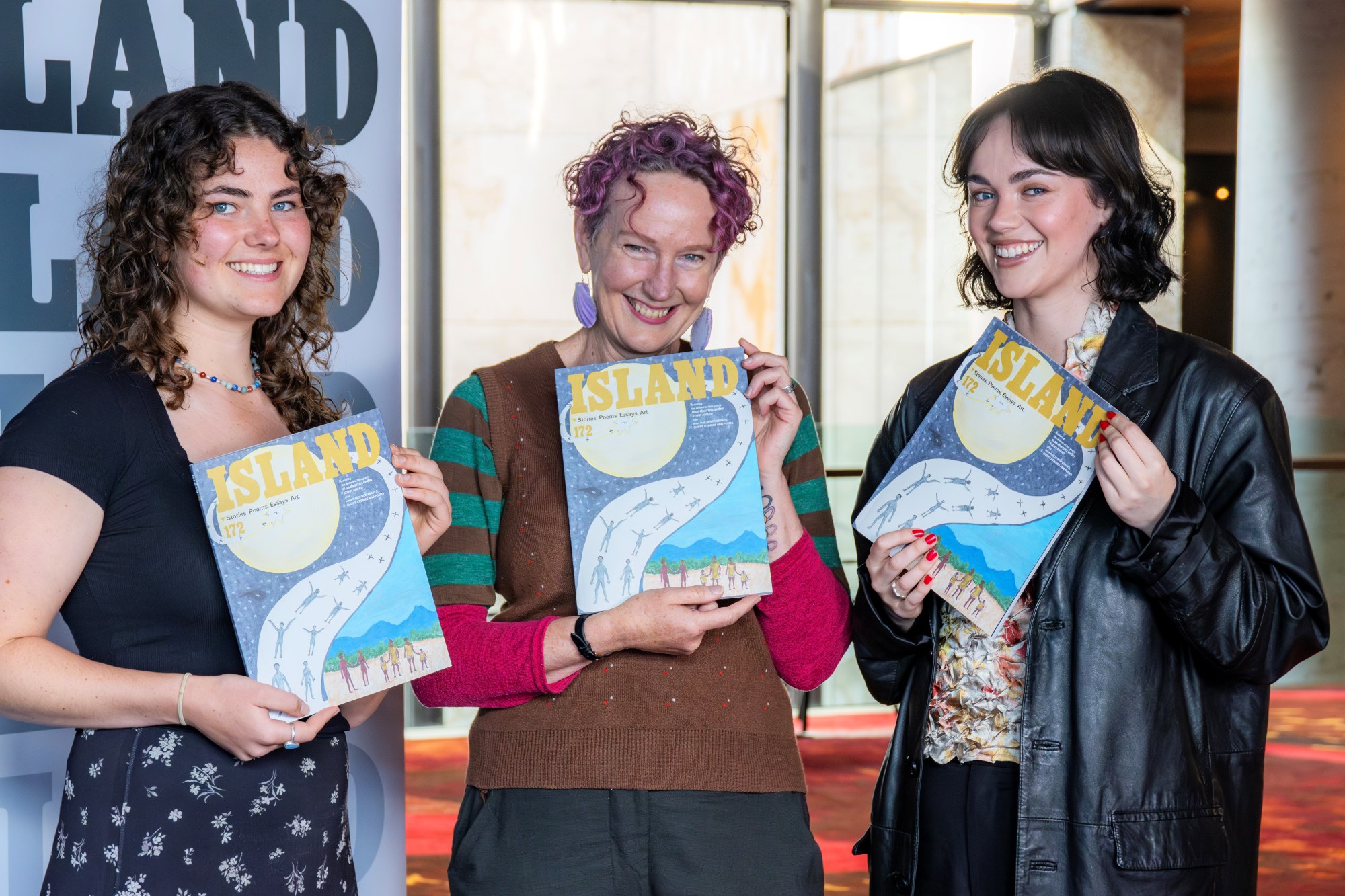 Meisha Simpson, Jane Rawson and Abby Otten