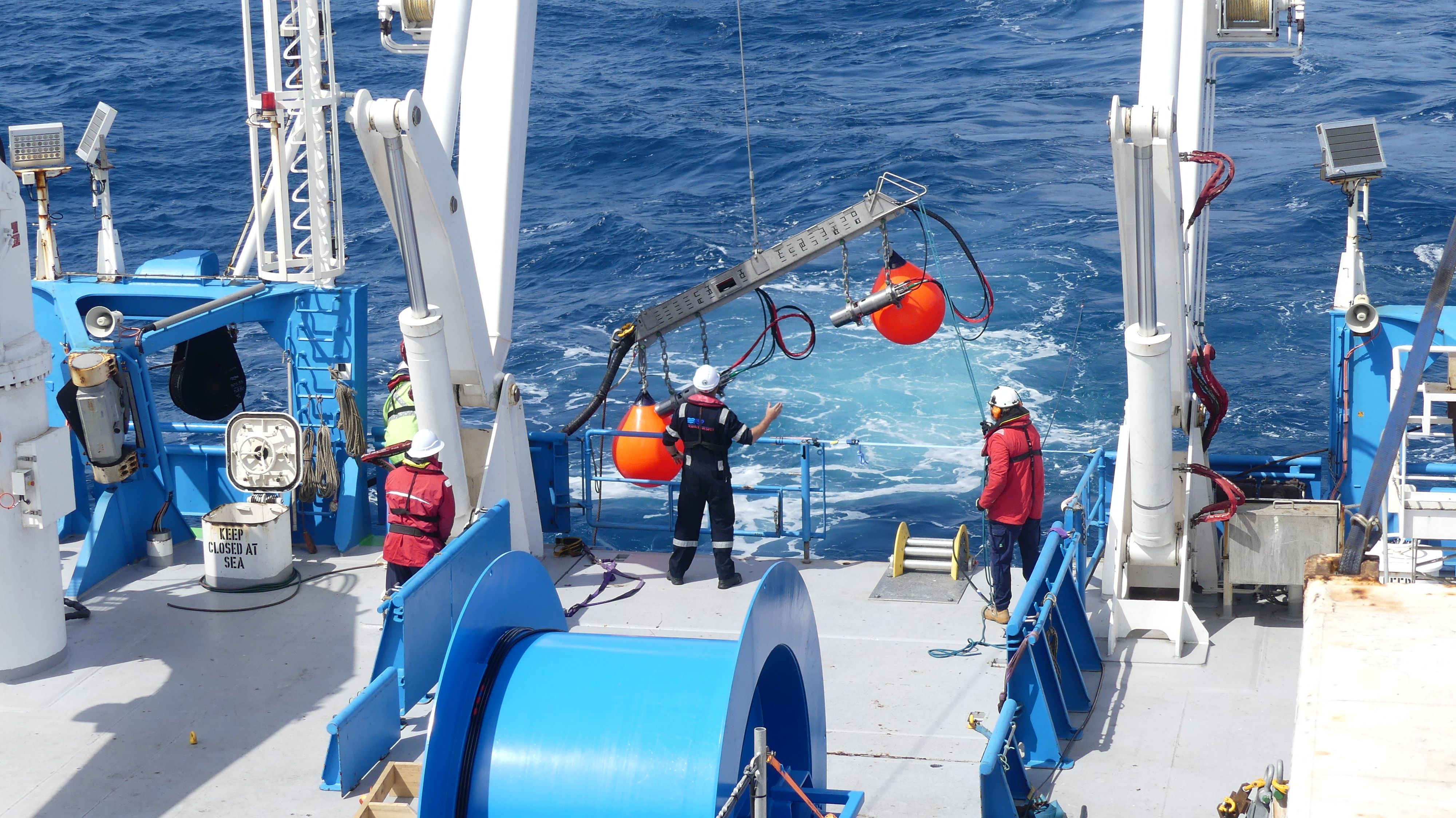 Thumbnail for Science voyage to end in Perth after mapping 100,000 km2 of seafloor