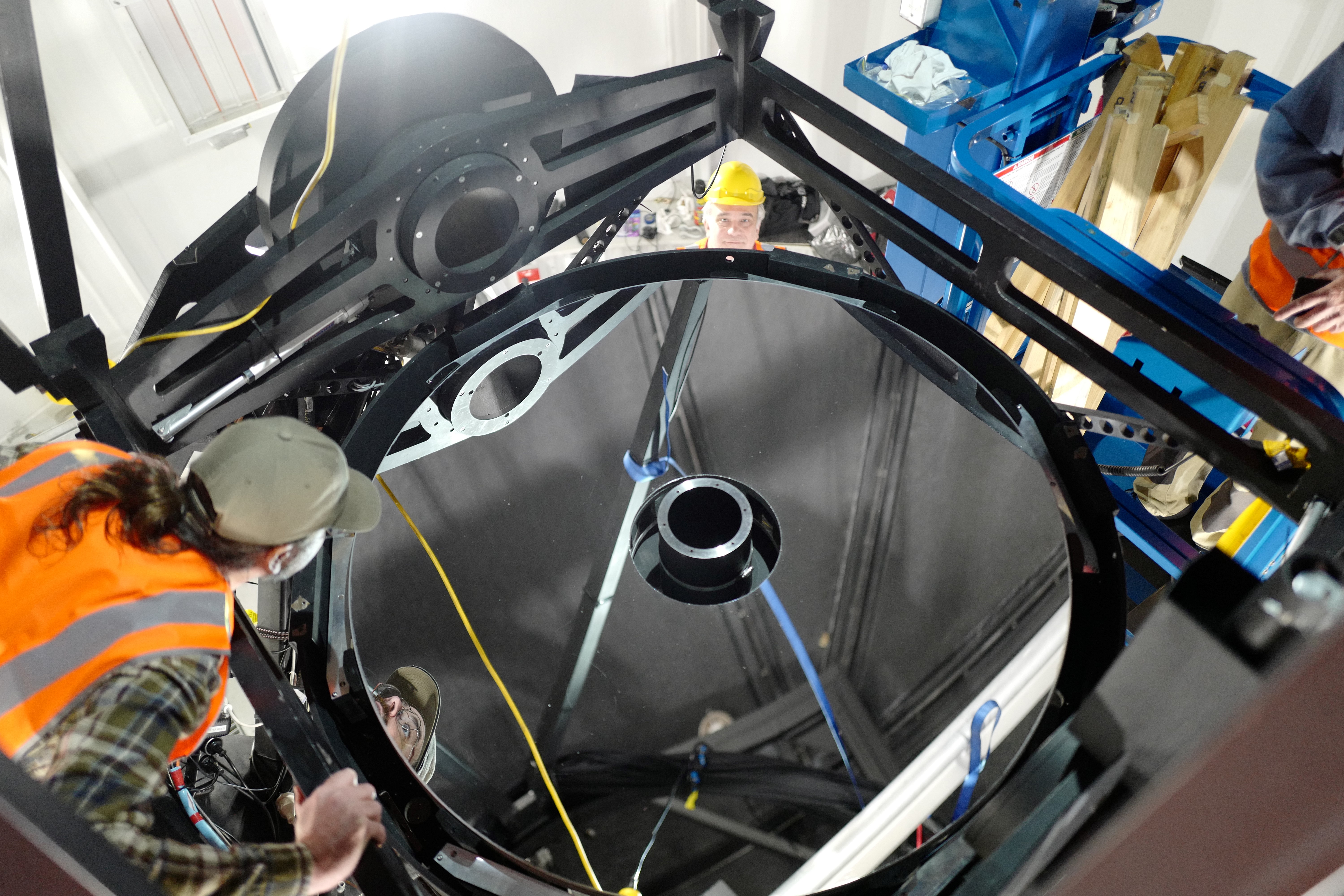 Thumbnail for Looking good: optical telescope loses weight in upgrade